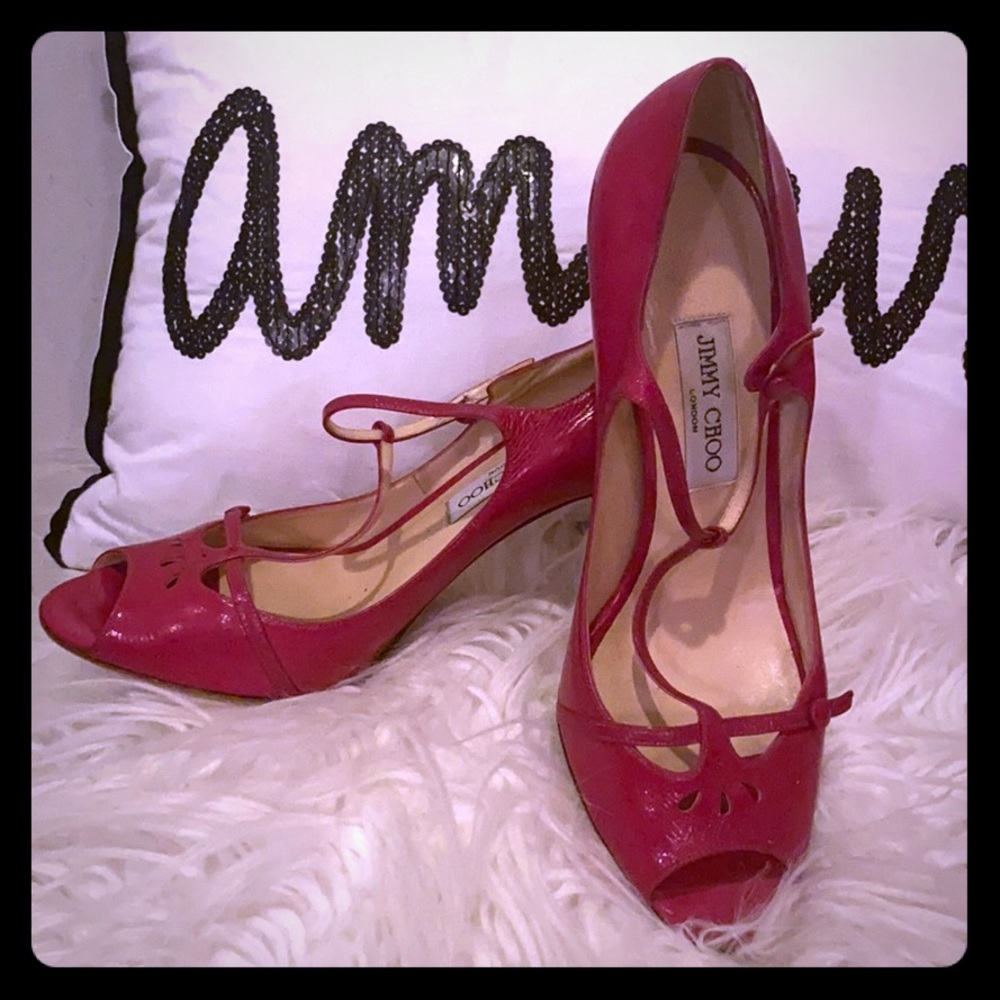Peep toe Mary Jane